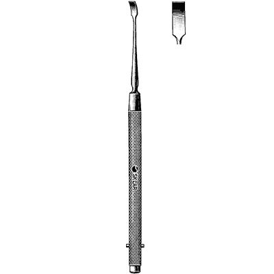 Freer Septum Knife, "D" Shape Blade, 7.7 Mm X 5.0 Mm Blade, 6 1/4" (15.9 Cm)